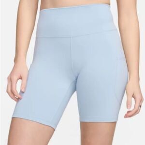 NWT! Nike Women’s One High-Waisted 8’’ Biker Shorts - Size: S